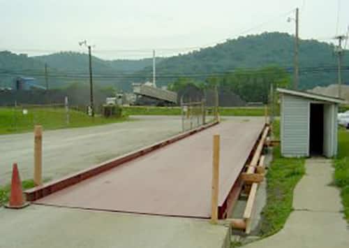 Weighbridge truck scales